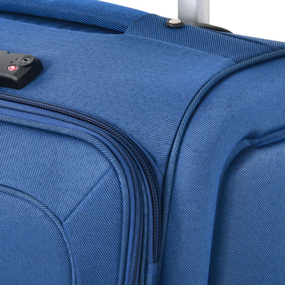Softside Luggage Expandable 3 Piece Set Suitcase Upright Spinner Softshell Lightweight Luggage Travel Set-22/26/30 inche image 11
