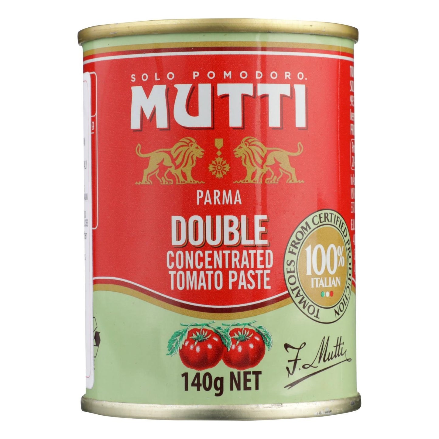 Solo Pomodoro Mutti Parma, Double Concentrated Tomato Paste - Case Of 12 - 4.9 Oz image 1