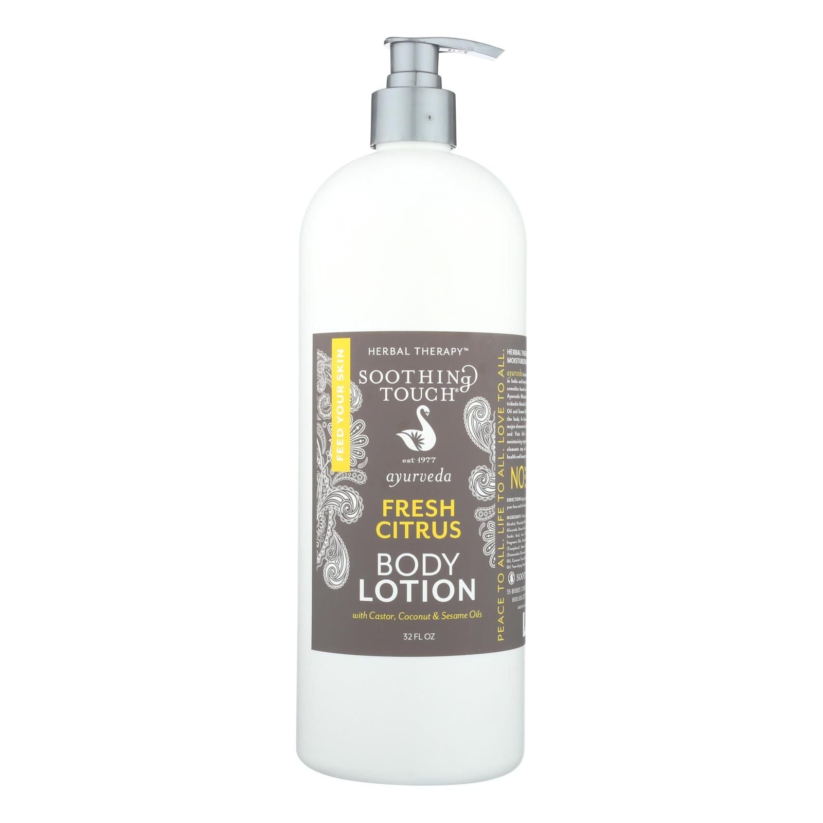 Soothing Touch - Fresh Citrus Body Lotion - 32 Fz image 2
