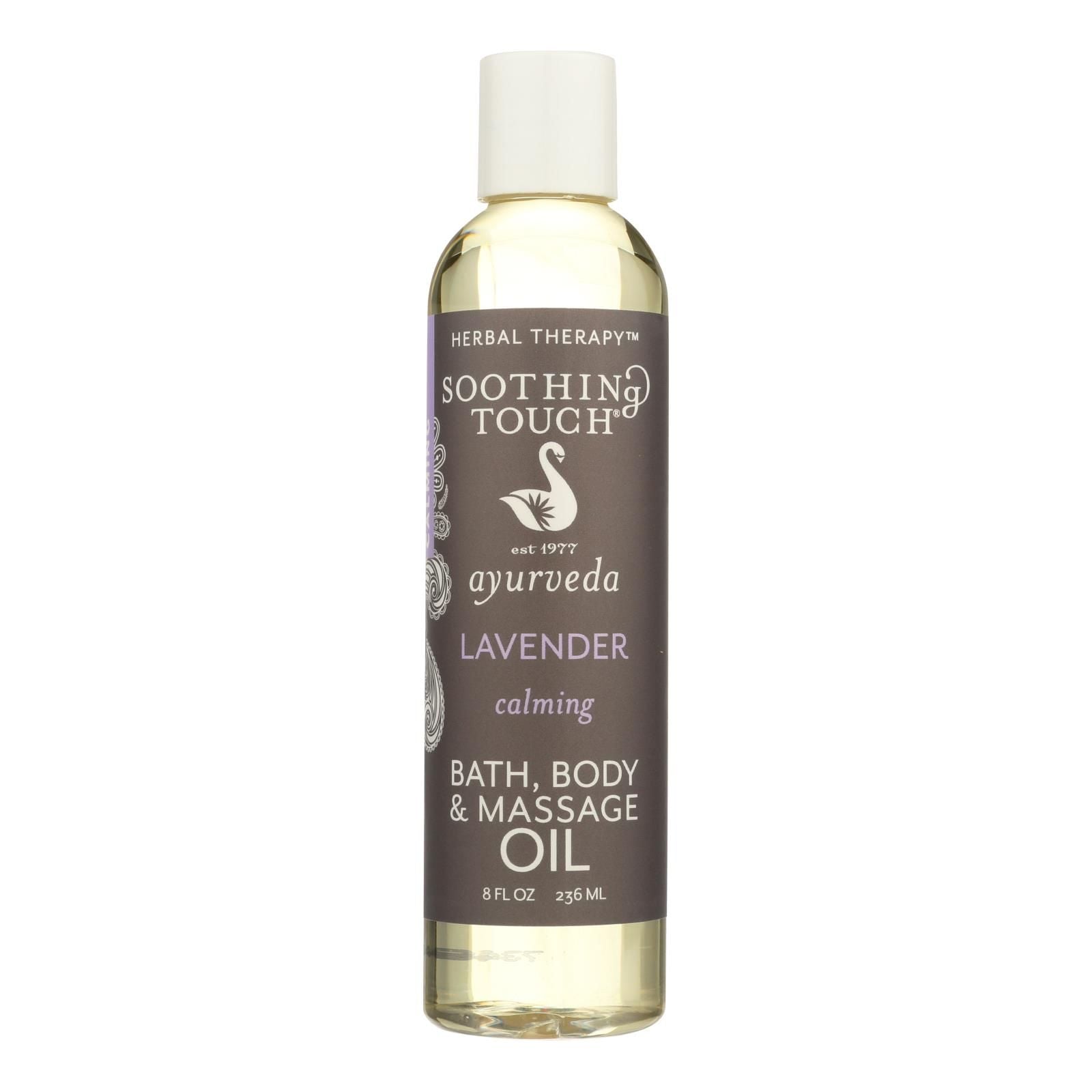 Soothing Touch Bath And Body Oil - Lavender - 8 Oz image 2