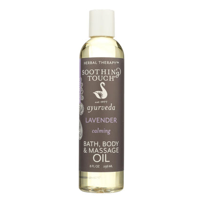 Soothing Touch Bath And Body Oil - Lavender - 8 Oz image 2