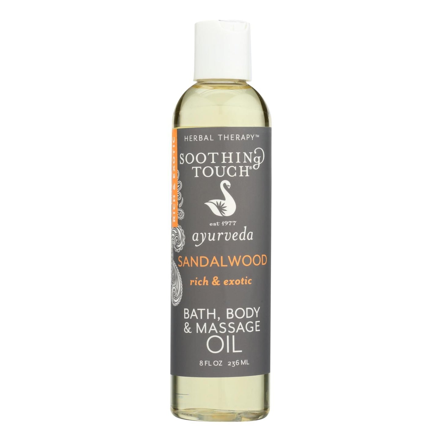 Soothing Touch Bath And Body Oil - Sandalwood - 8 Oz image 1