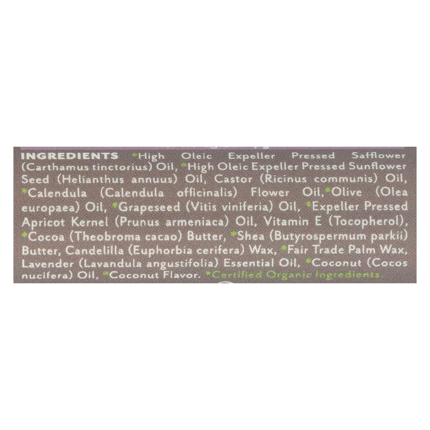 Soothing Touch Lavender Coconut Vegan Lip Balm - Case Of 12 - .25 Oz image 3