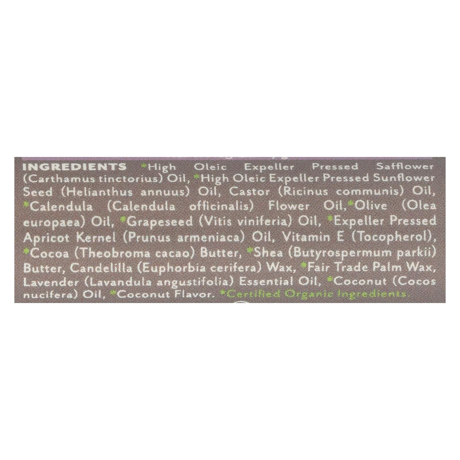 Soothing Touch Lavender Coconut Vegan Lip Balm - Case Of 12 - .25 Oz image 3