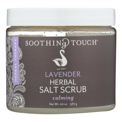 Soothing Touch Salt Scrub - Lavender - 20 Oz image 1