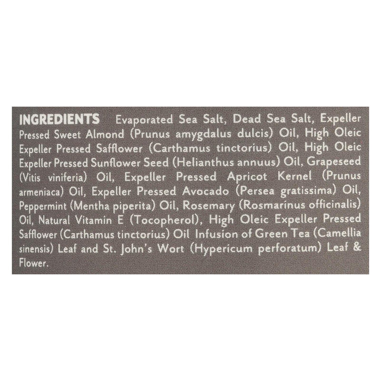 Soothing Touch Salt Scrub - Peppermint/rosemary - 20 Oz image 1
