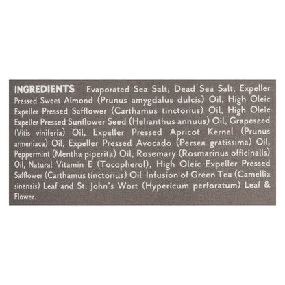 Soothing Touch Salt Scrub - Peppermint/rosemary - 20 Oz image 1