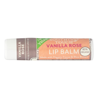 Soothing Touch Vanilla Rose Lip Balm Moisturizes And - Case Of 12 - .25 Oz image 1