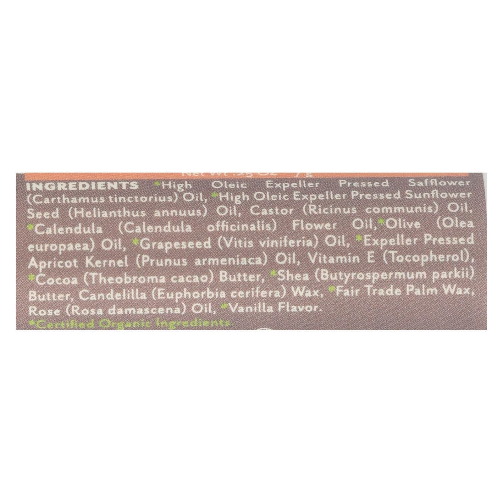 Soothing Touch Vanilla Rose Lip Balm Moisturizes And - Case Of 12 - .25 Oz image 2