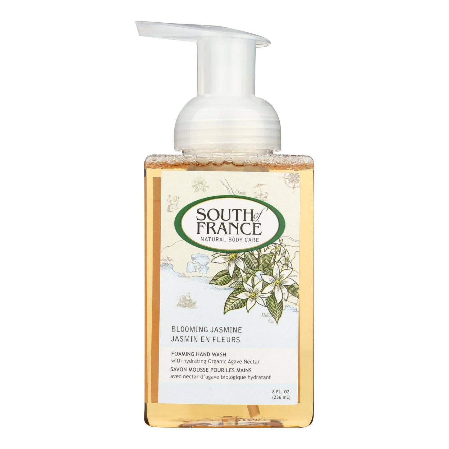 South Of France Hand Soap - Foaming - Blooming Jasmine - 8 Oz - 1 Each image 1