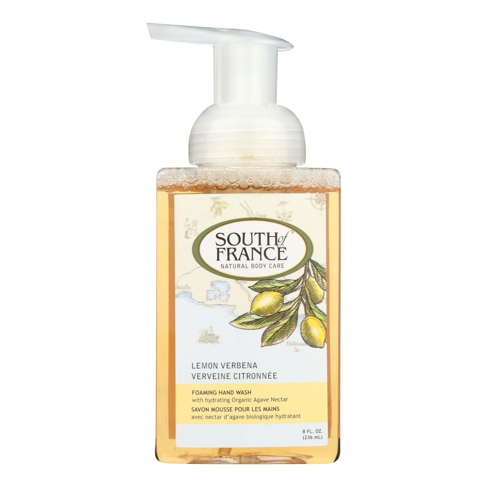 South Of France Hand Soap - Foaming - Lemon Verbena - 8 Oz - 1 Each image 1