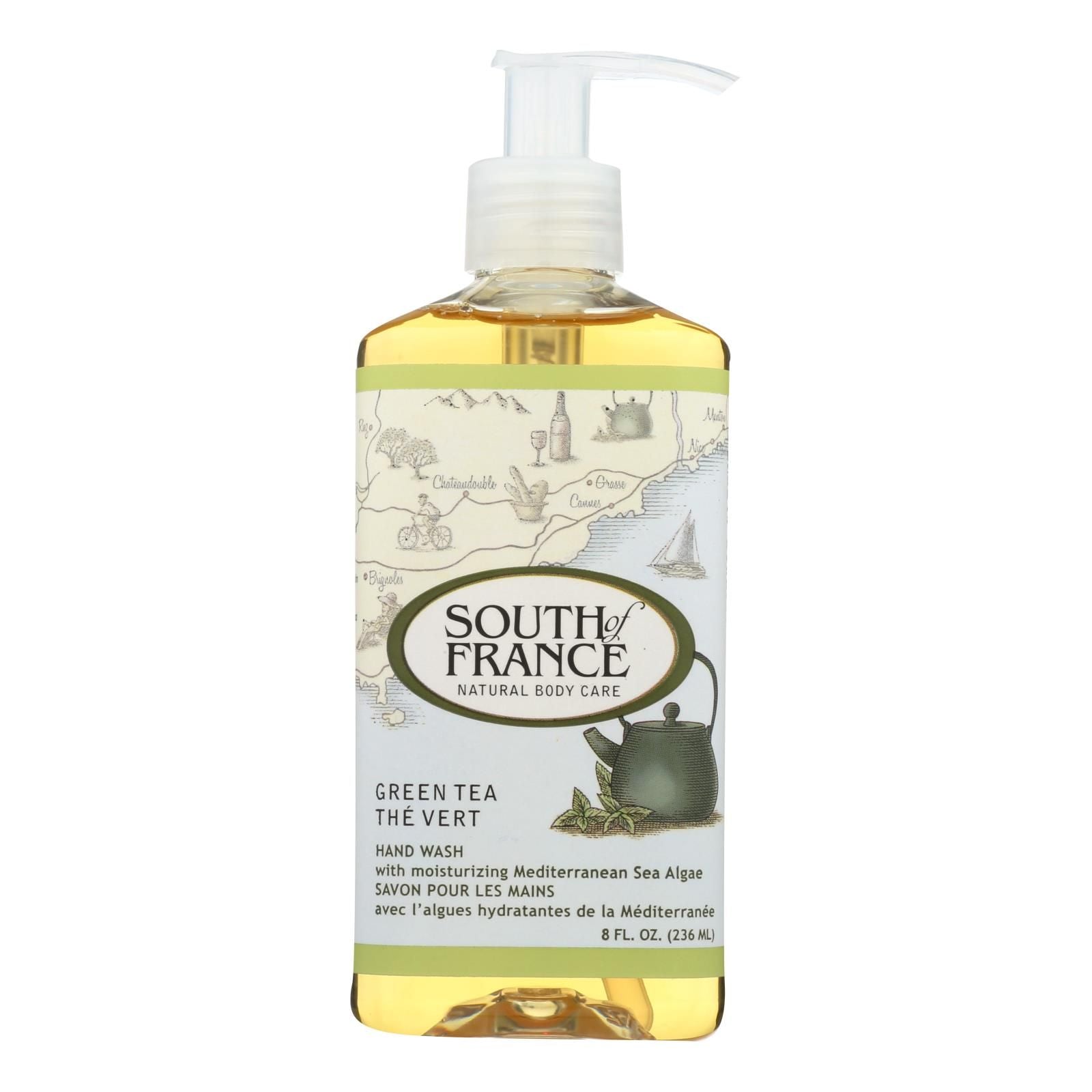 South Of France Hand Wash - Green Tea - 8 Oz - 1 Each image 1