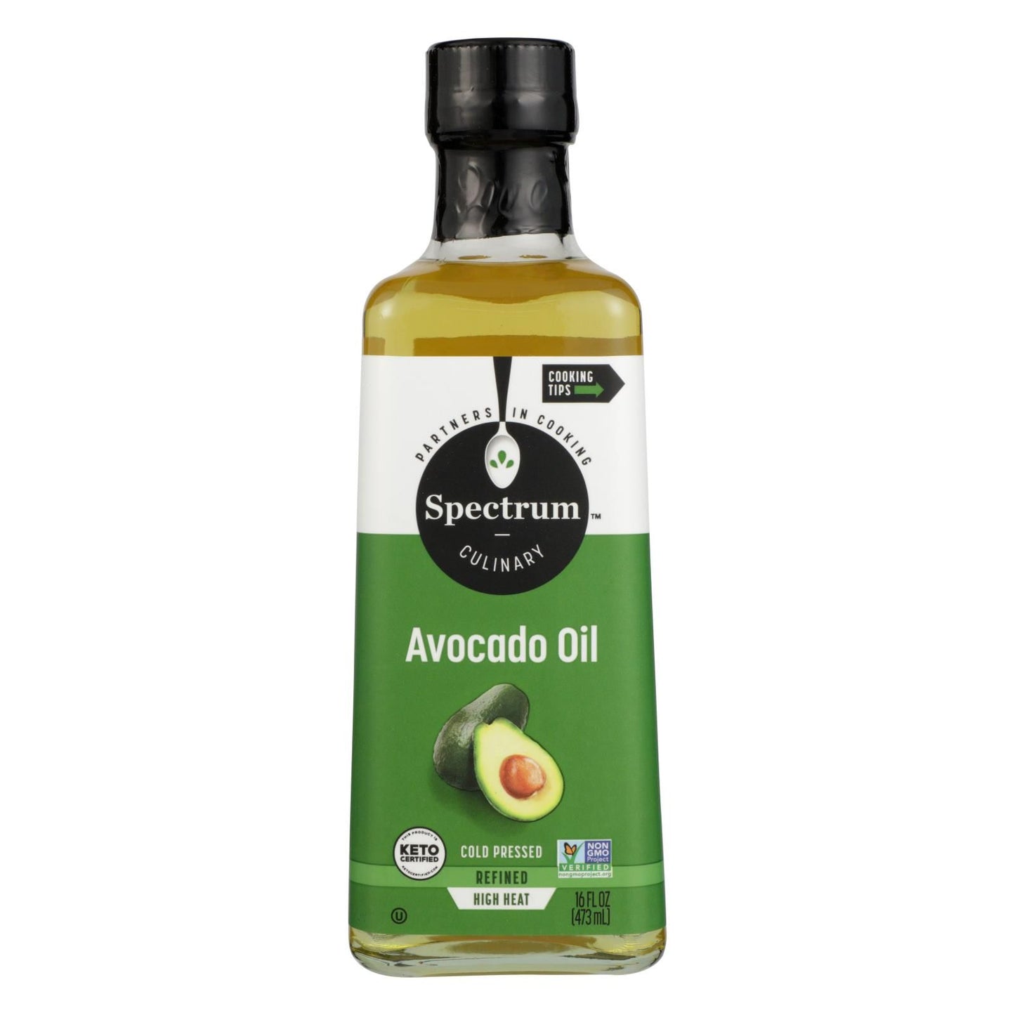Spectrum Naturals - Avocado Oil Rfnd Cld Prsd - Case Of 6 - 16 Fz image 1