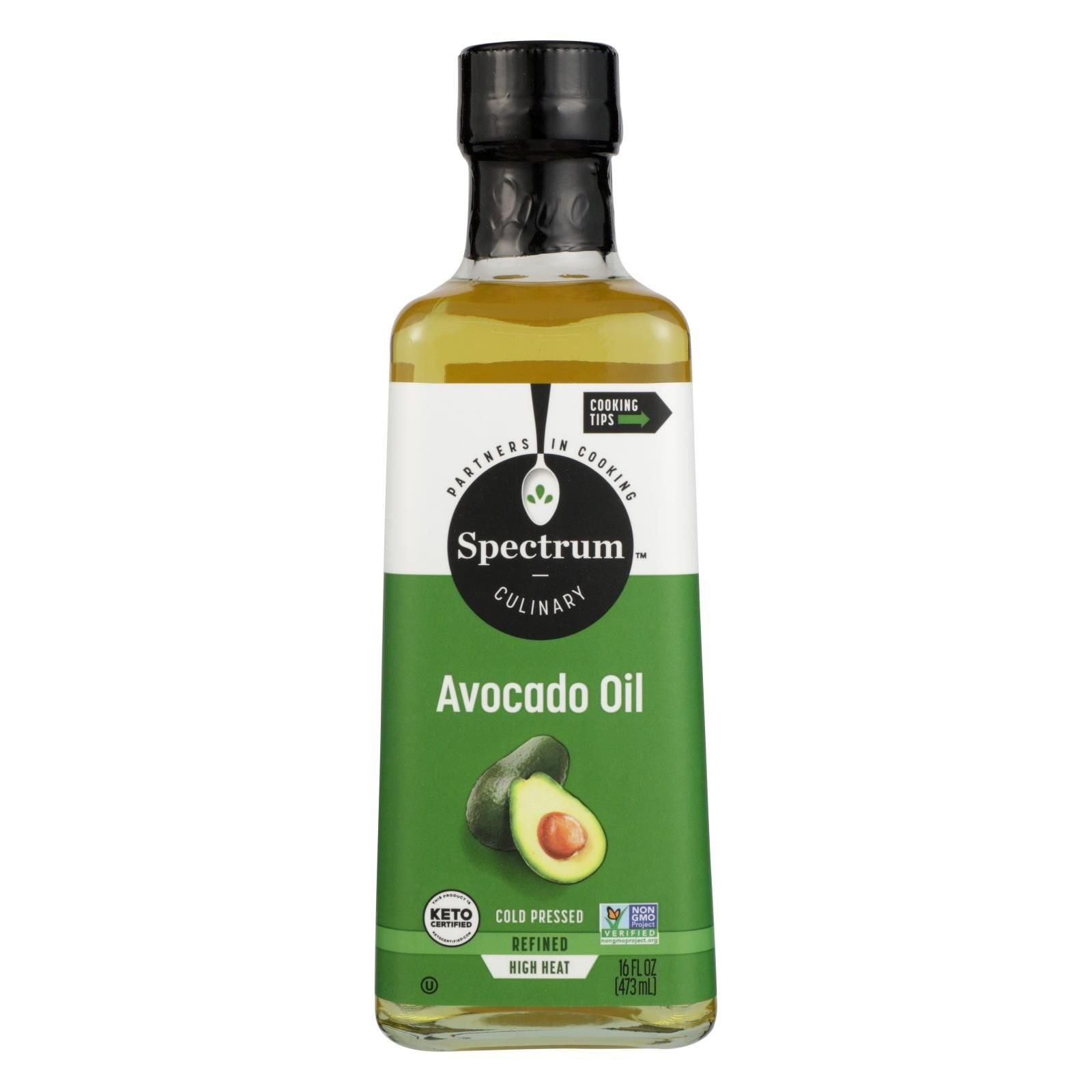 Spectrum Naturals - Avocado Oil Rfnd Cld Prsd - Case Of 6 - 16 Fz image 1
