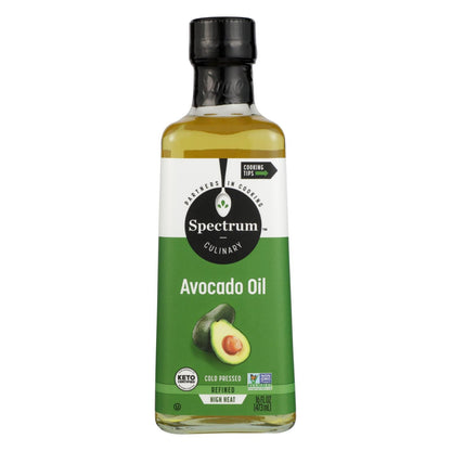 Spectrum Naturals - Avocado Oil Rfnd Cld Prsd - Case Of 6 - 16 Fz image 1
