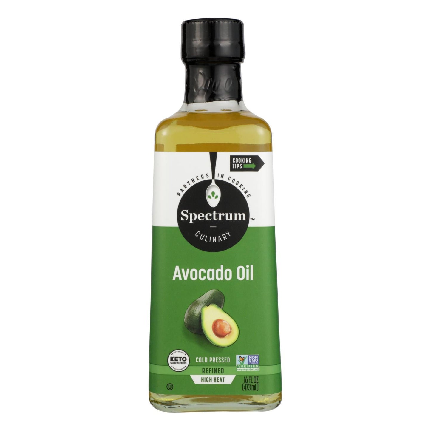 Spectrum Naturals - Avocado Oil Rfnd Cld Prsd - Case Of 6 - 16 Fz image 2