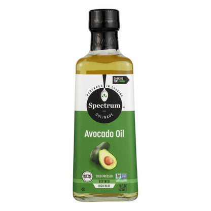 Spectrum Naturals - Avocado Oil Rfnd Cld Prsd - Case Of 6 - 16 Fz image 2