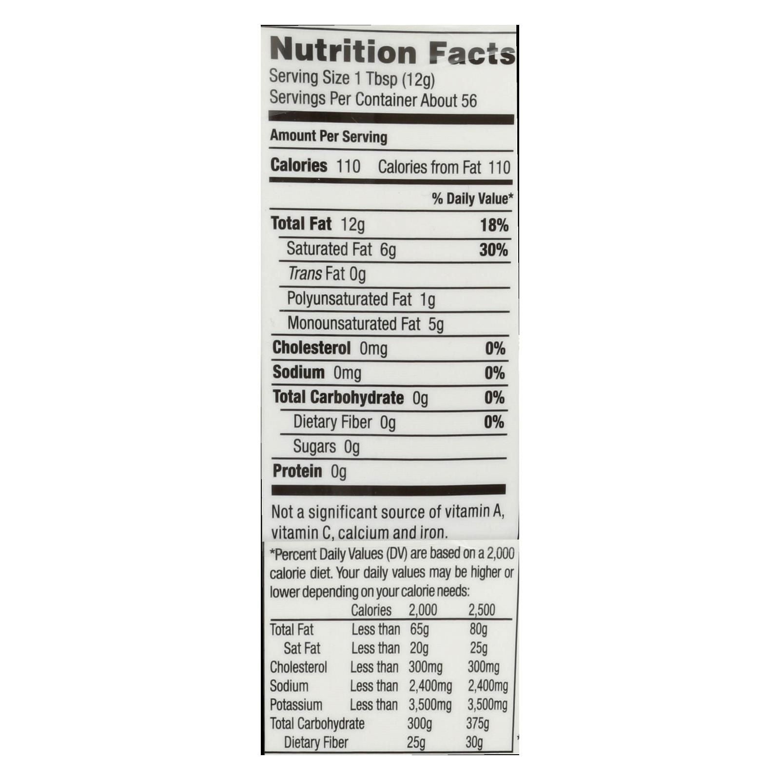 Spectrum Naturals Organic Shortening - Case Of 12 - 24 Oz. image 2