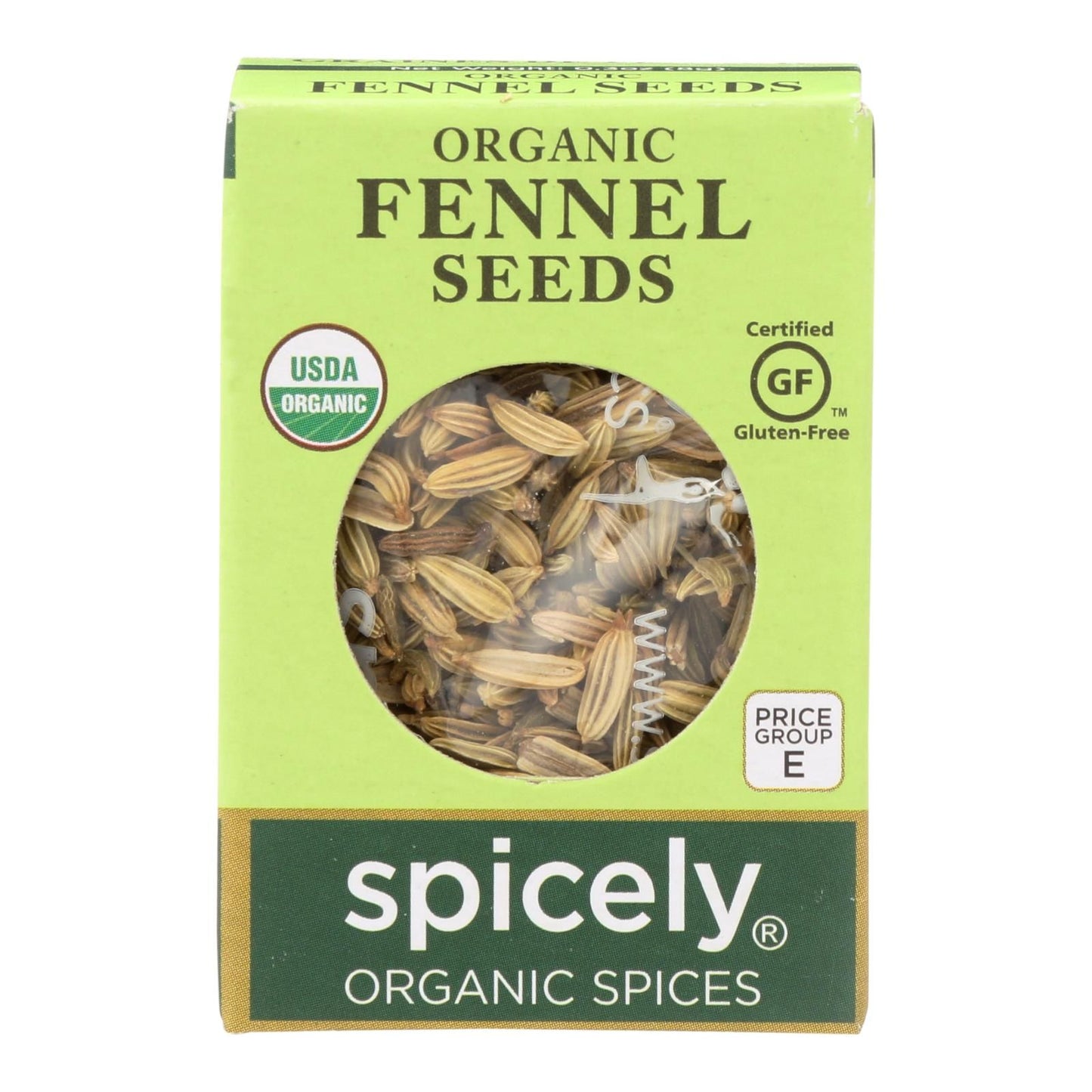 Spicely Organics - Organic Fennel Seed - Case Of 6 - 0.3 Oz. image 2