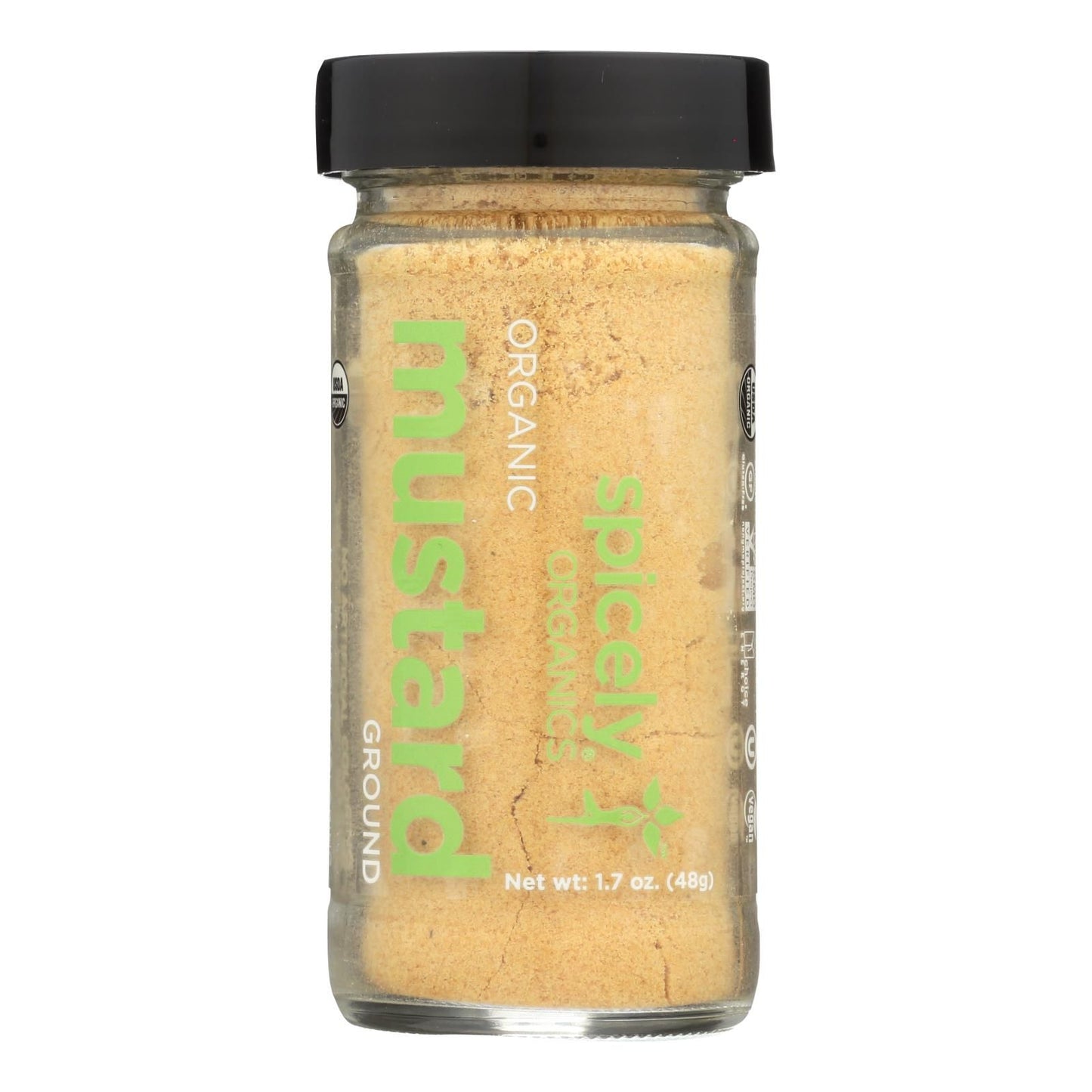 Spicely Organics - Organic Mustard - Ground - Case Of 3 - 1.7 Oz. image 1