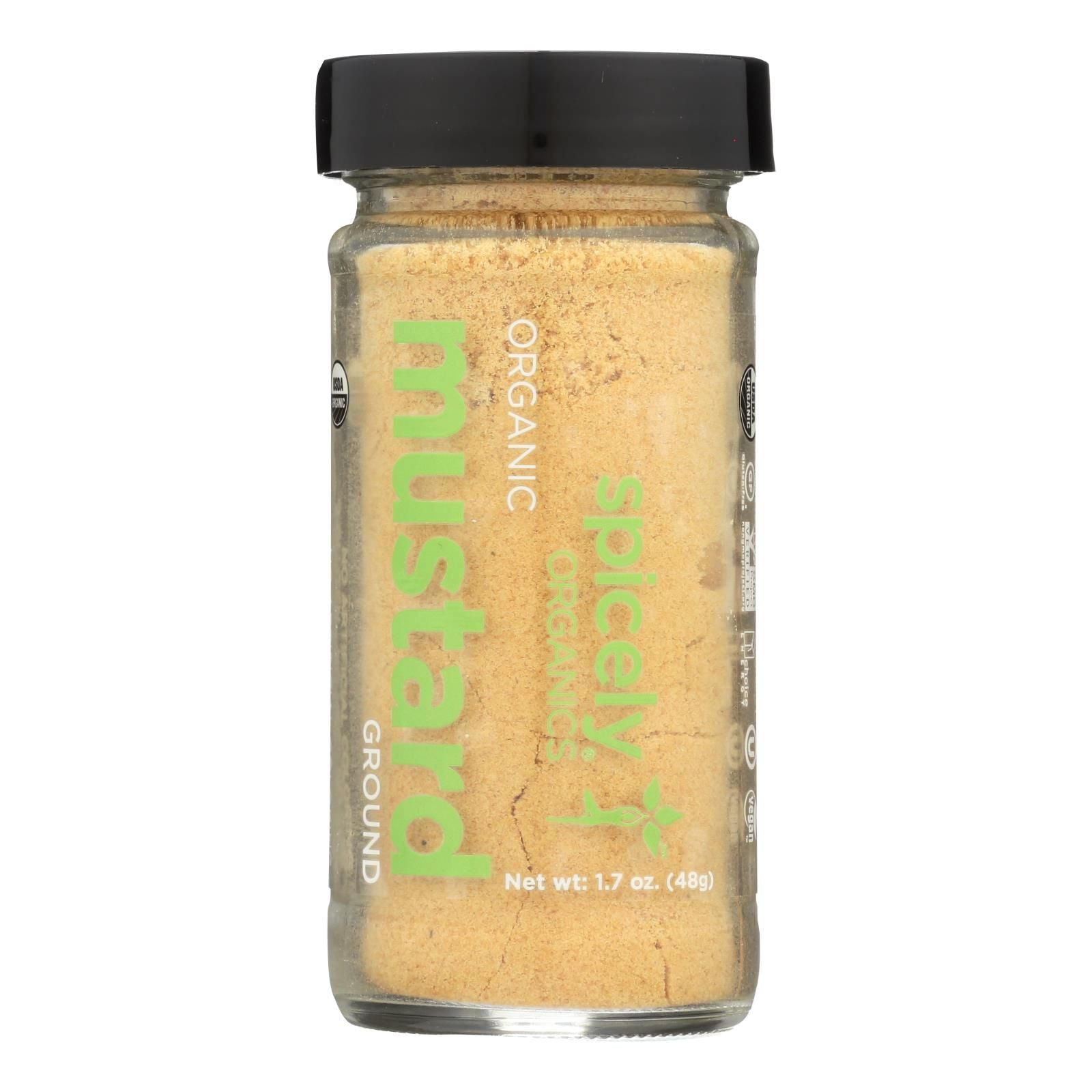 Spicely Organics - Organic Mustard - Ground - Case Of 3 - 1.7 Oz. image 1