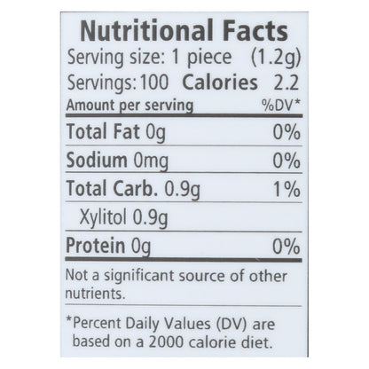 Spry Chewing Gum - Xylitol - Cinnamon - 100 Count - 1 Each image 4