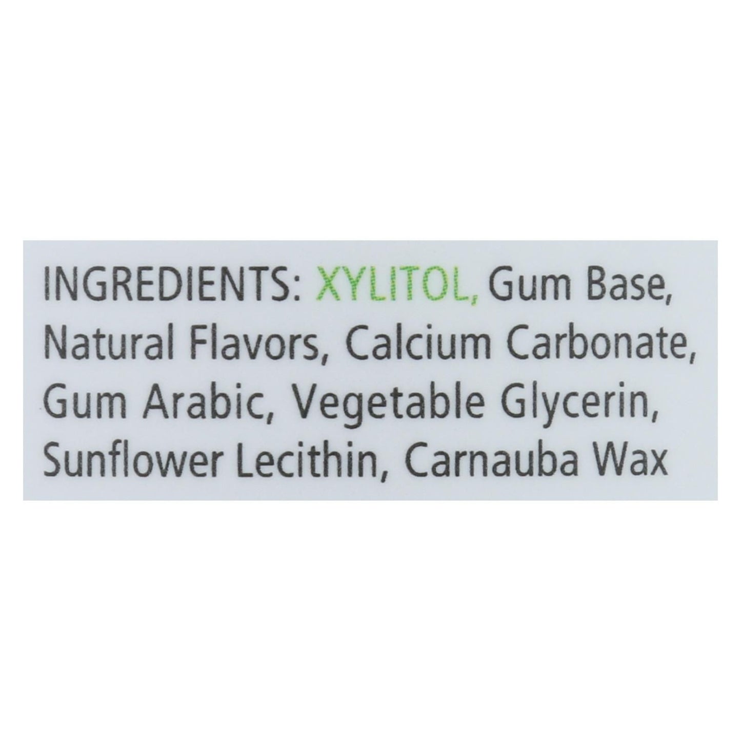 Spry Chewing Gum - Xylitol - Spearmint - 100 Count - 1 Each image 2