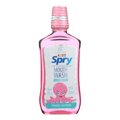 Spry Mouth Wash - Bubble Gum - Kid - 16 Fl Oz image 1