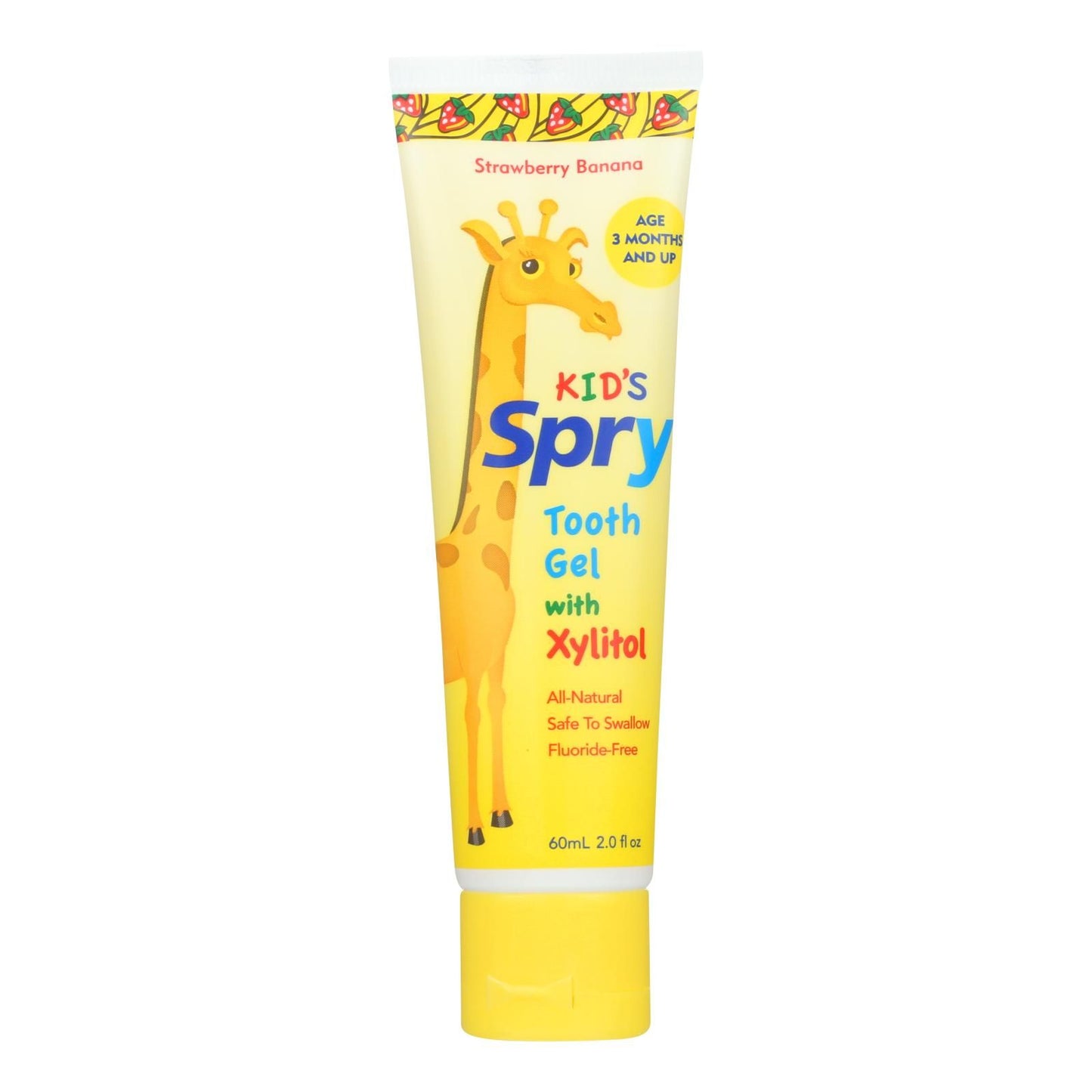 Spry Tooth Gel - Strawberry And Banana - 2 Fl Oz. image 1