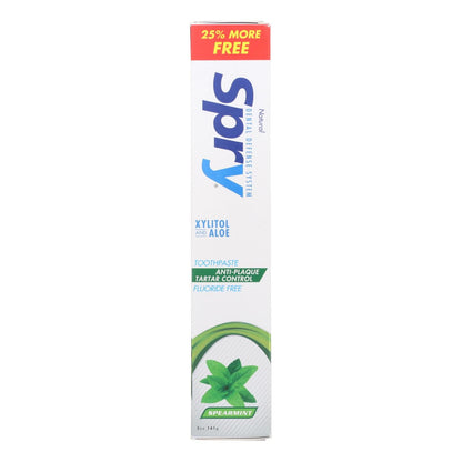 Spry Toothpaste - Spearmint - 5 Oz image 1