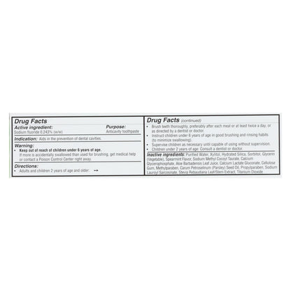 Spry Toothpaste - Spearmint - Fluoride - 5 Oz image 3