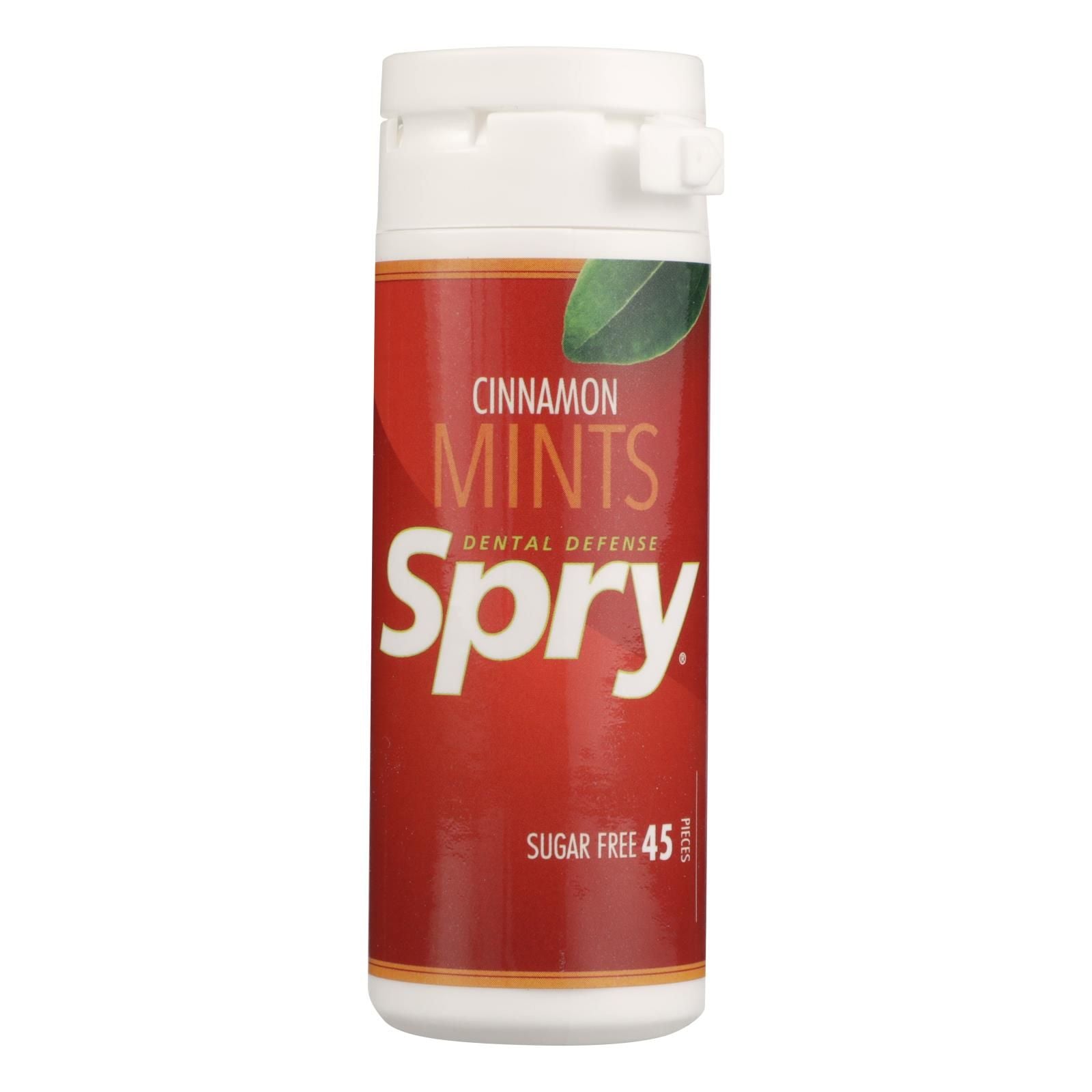 Spry Xylitol Gems - Cinnamon - Case Of 6 - 45 Count image 1