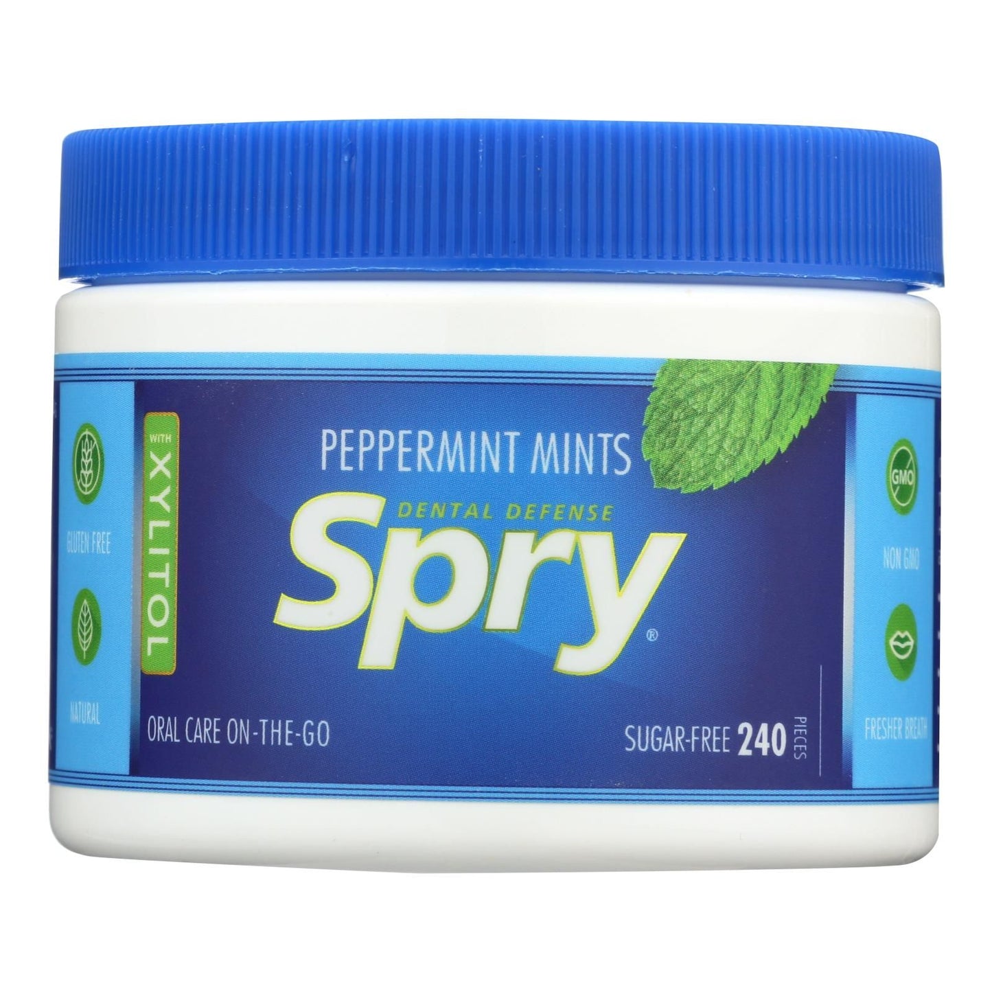 Spry Xylitol Gems - Peppermint - 240 Count image 1