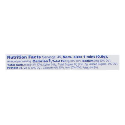 Spry Xylitol Mints - Peppermint - Case Of 6 - 45 Count image 2