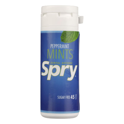 Spry Xylitol Mints - Peppermint - Case Of 6 - 45 Count image 1