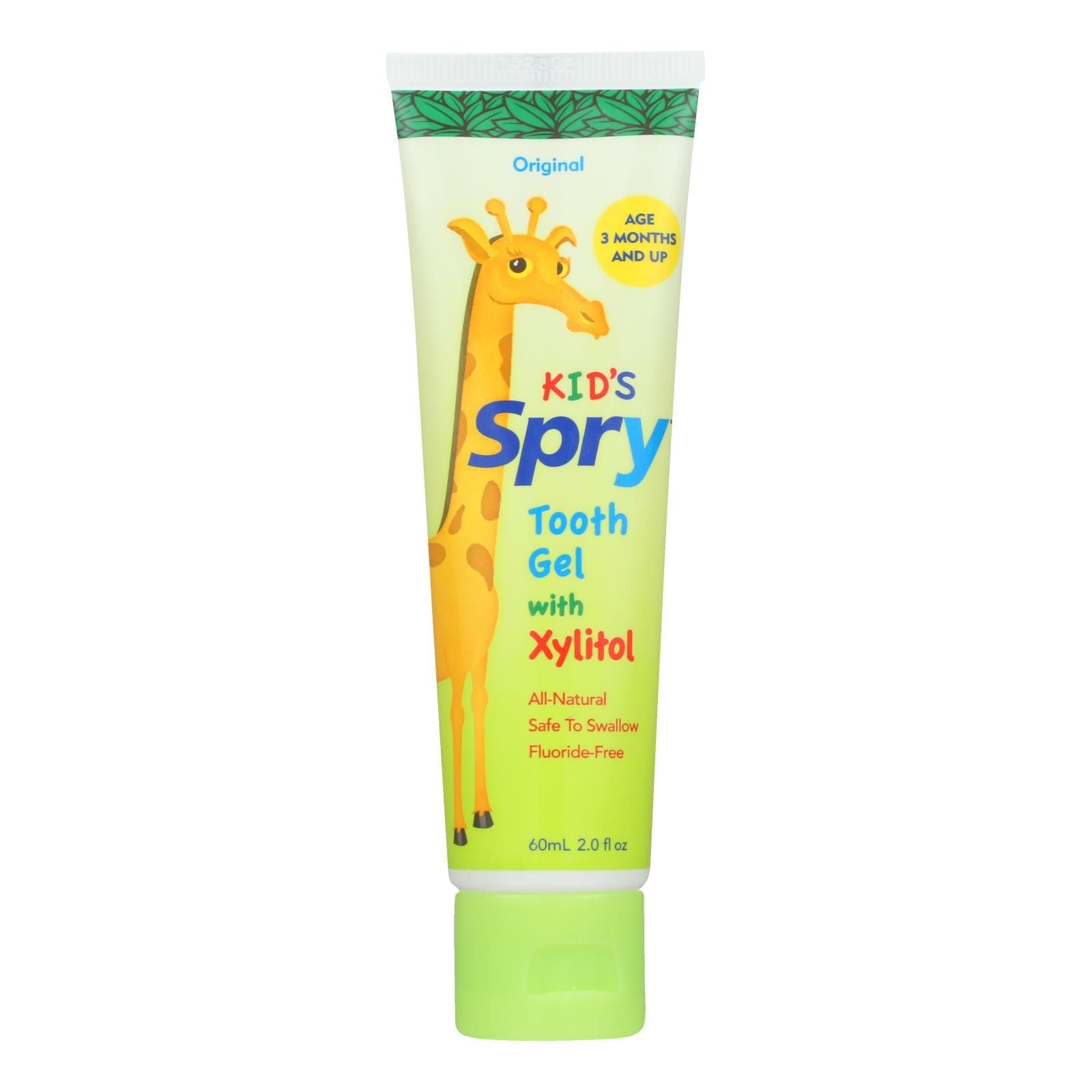Spry Xylitol Tooth Gel - Original - 2 Fl Oz. image 1
