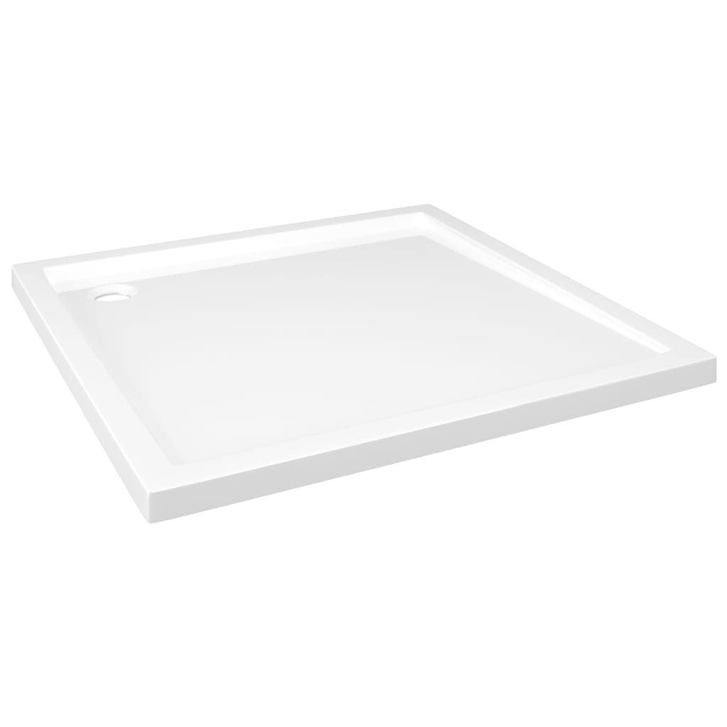 Square ABS Shower Base Tray White 31.5"x31.5 image 2