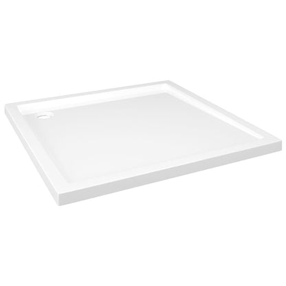 Square ABS Shower Base Tray White 31.5"x31.5 image 2