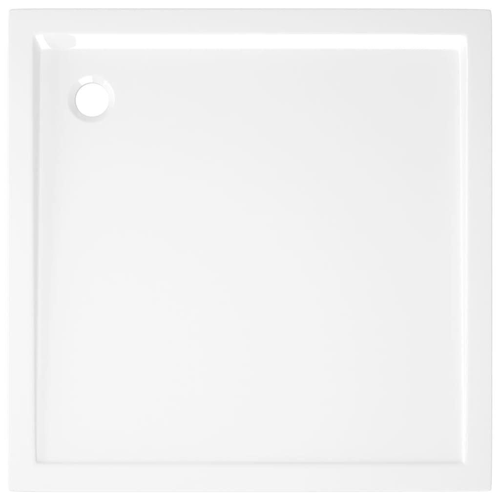 Square ABS Shower Base Tray White 31.5"x31.5 image 5