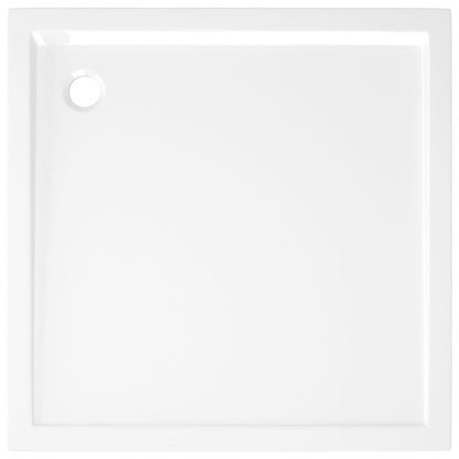 Square ABS Shower Base Tray White 31.5"x31.5 image 5