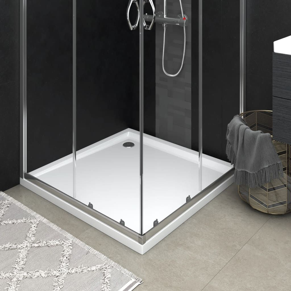 Square ABS Shower Base Tray White 31.5"x31.5 image 1