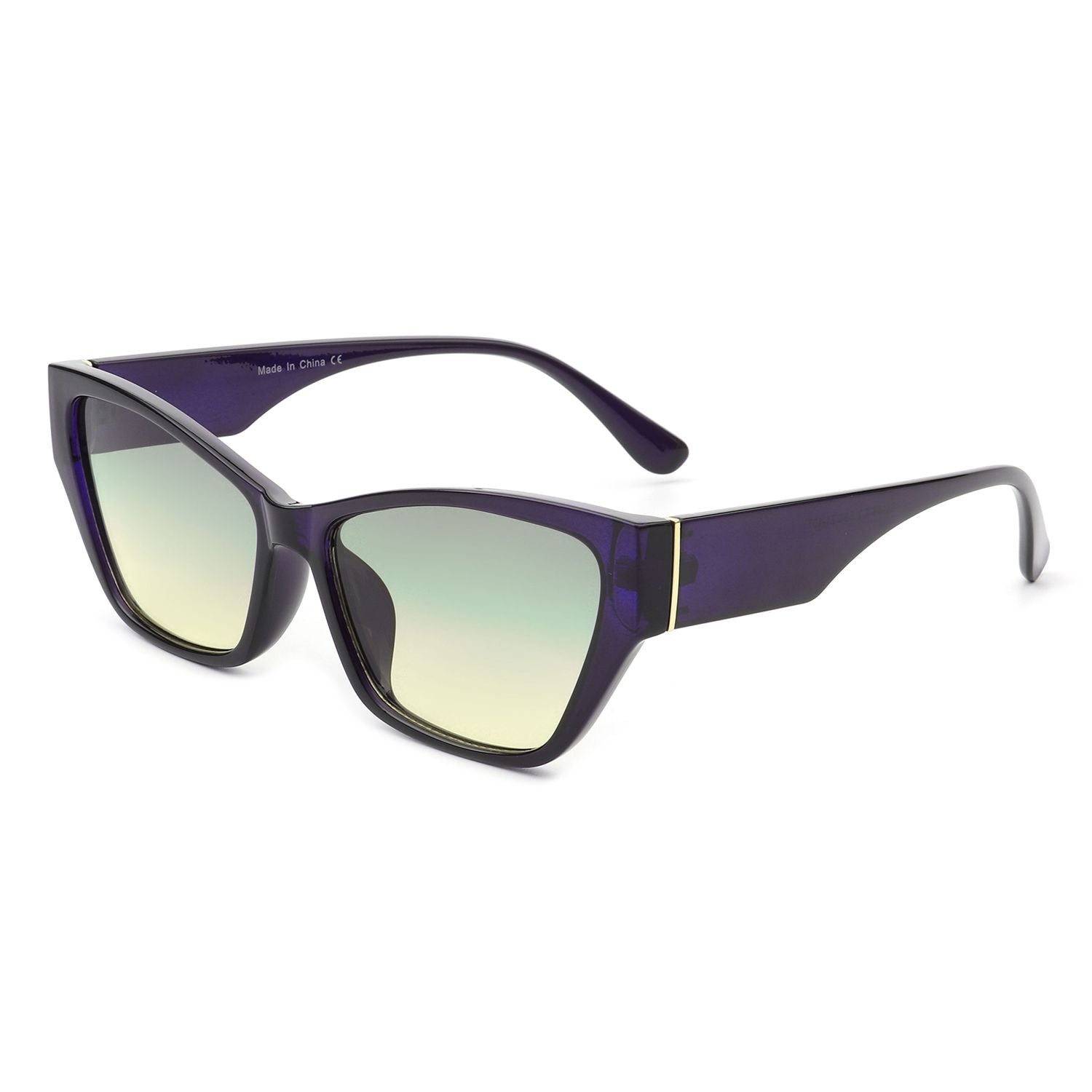 Square Retro Cat Eye Vintage Fashion Sunglasses image 5
