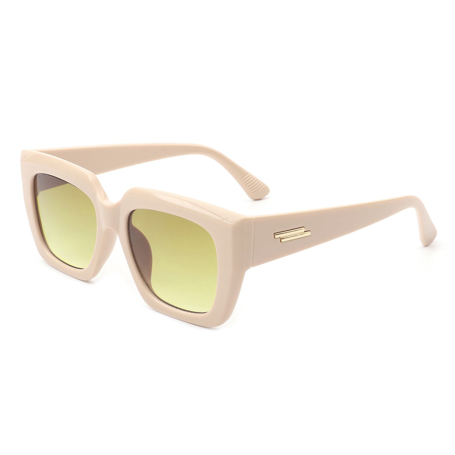 Square Retro Flat Top Cat Eye Fashion Sunglasses image 6