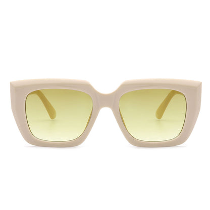 Square Retro Flat Top Cat Eye Fashion Sunglasses image 5