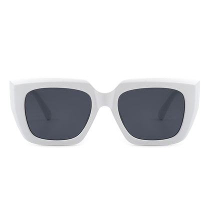 Square Retro Flat Top Cat Eye Fashion Sunglasses image 7