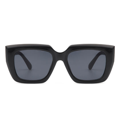 Square Retro Flat Top Cat Eye Fashion Sunglasses image 1