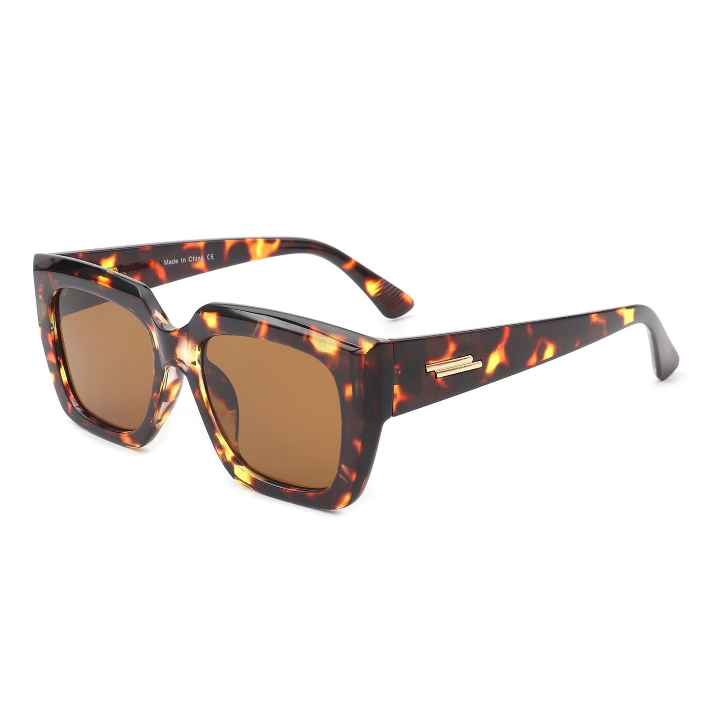 Square Retro Flat Top Cat Eye Fashion Sunglasses image 4