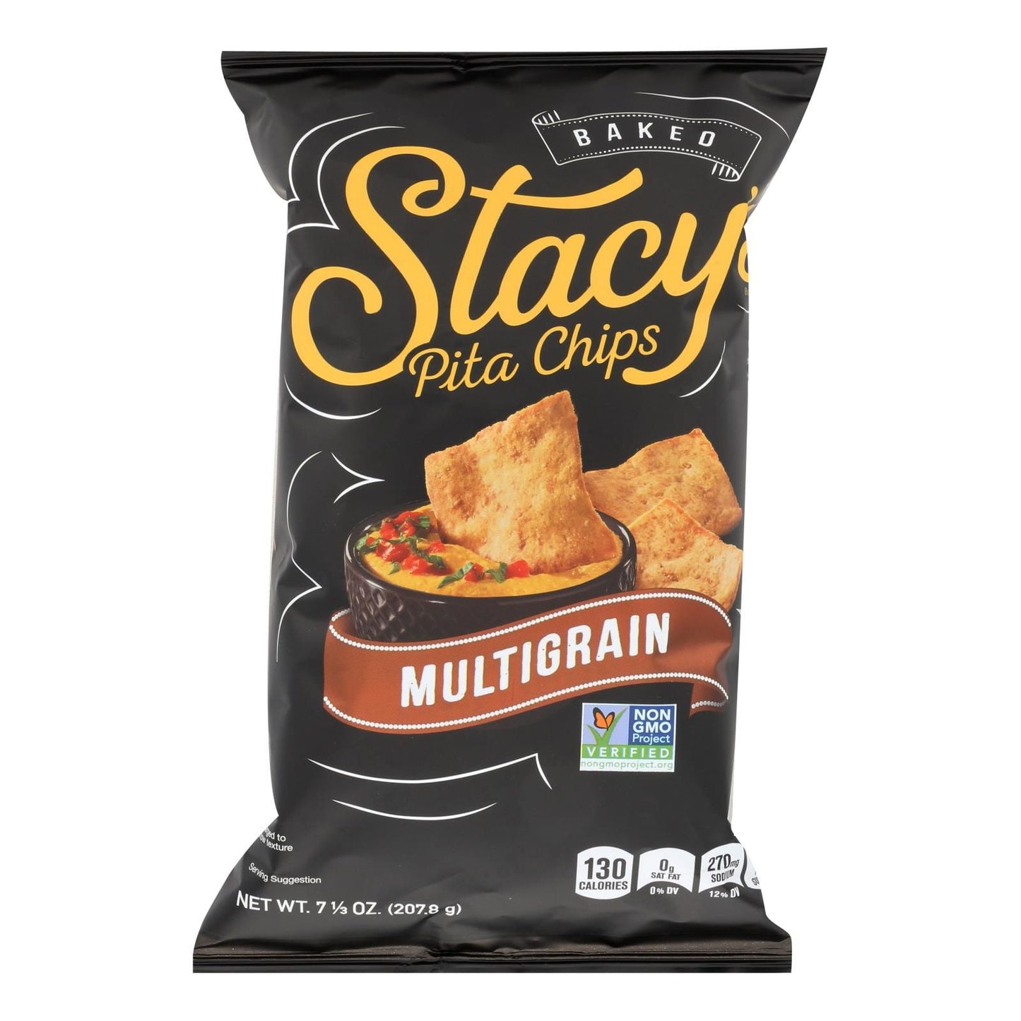 Stacey's Pita Chips - Multigrain - 7.33 Oz - Case Of 12 image 1