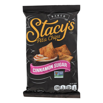 Stacy's Pita Chips Cinnamon Sugar Pita Chips - Cinnamon Sugar - Case Of 12 - 7.33 Oz. image 1
