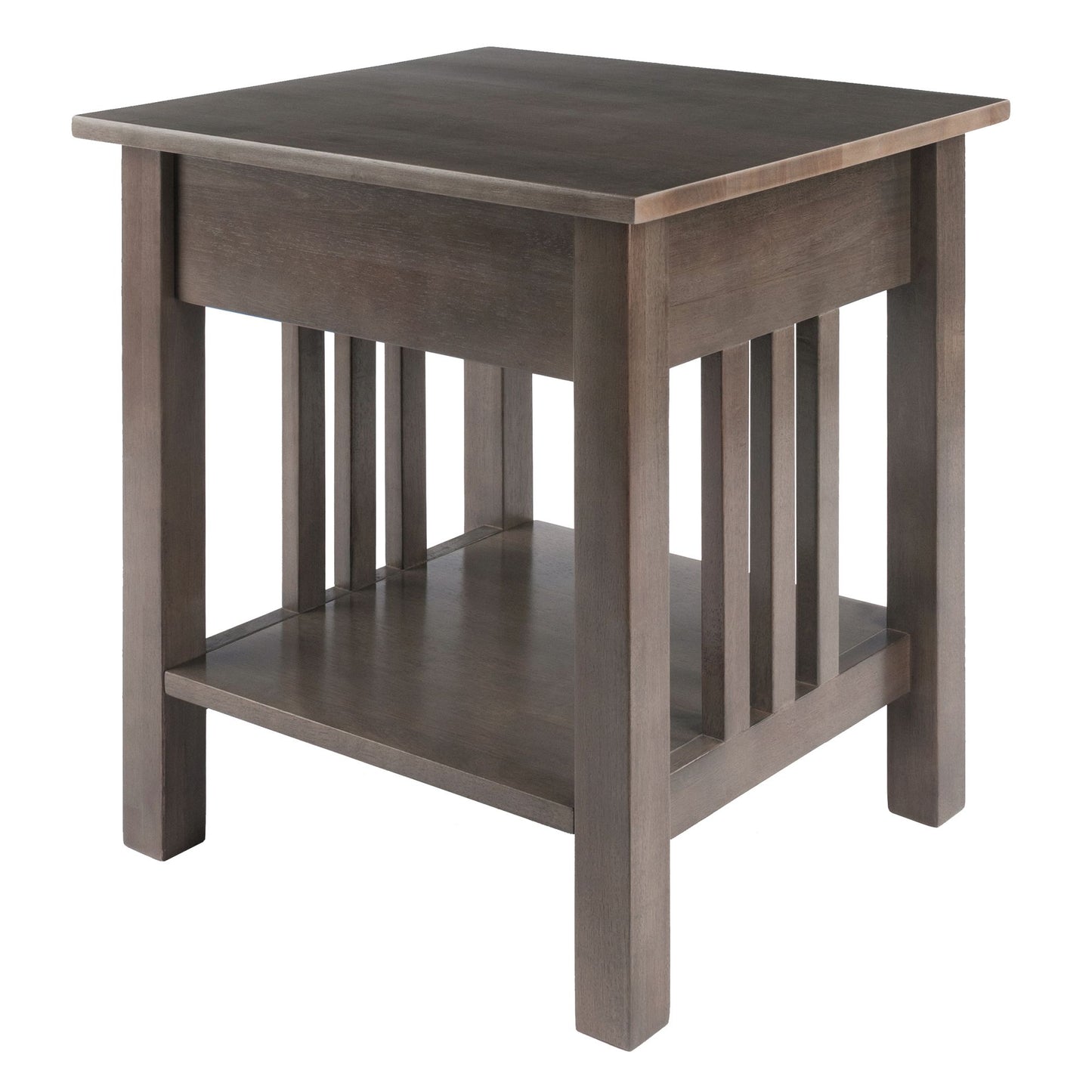 Stafford Accent Table; Oyster Gray image 6